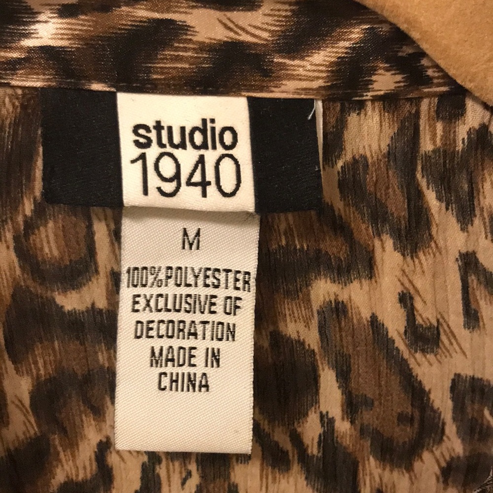 Leopard blouse - Picture 2 of 3